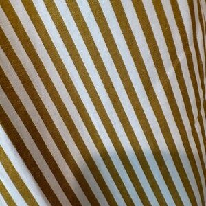English Factory Gold and White Striped Top